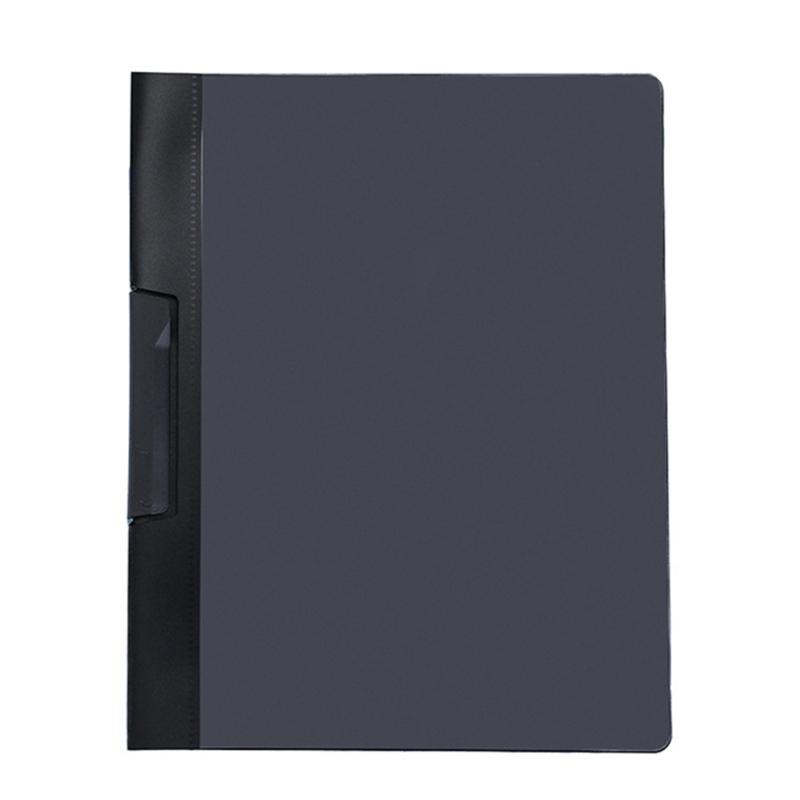6Pcs File Sleeves Letter Size File Document Folder Filing Folder with Rotating Clamp Presentation Folder Hold 200 Sheets