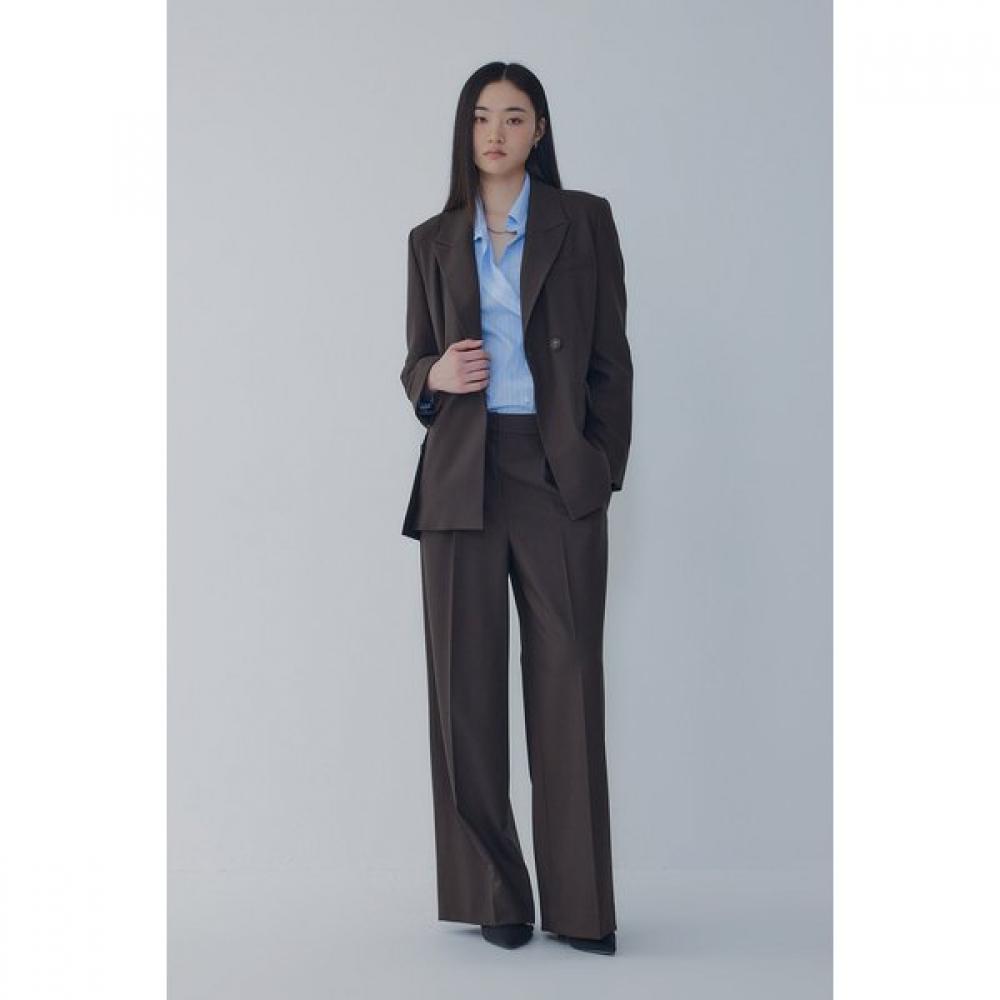 Vov One Pleat Stretch Slack Pants 7156330004
