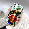 Case for Samsung A04 A14 A23 A34 A54 M23 M33 M52 M53 Realme 10 9 C30S C35 C55 VIVO Y02S Y21 Y51 X80 Pro Transparent Cover WI49 One Piece Anime