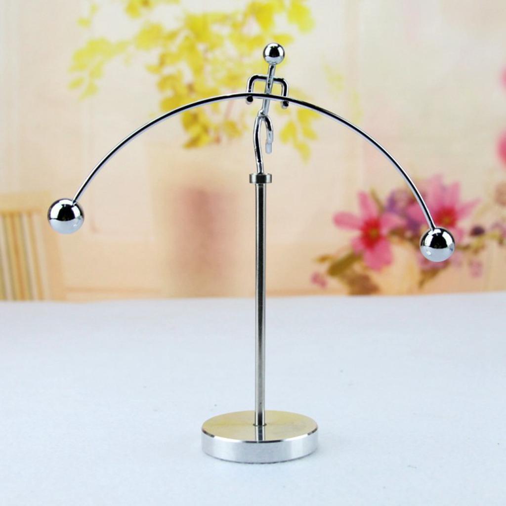 Weightlifter Balancing Desk Toy Weightlifter Dynamic Motion Toys Physics Dynamic Motion Balancing Desk Toy