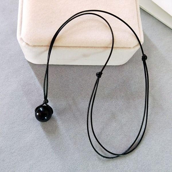Agate Necklace Pair for Couples or Friends - Unisex Student Style Accessories, Perfect Girlfriend Birthday Gift