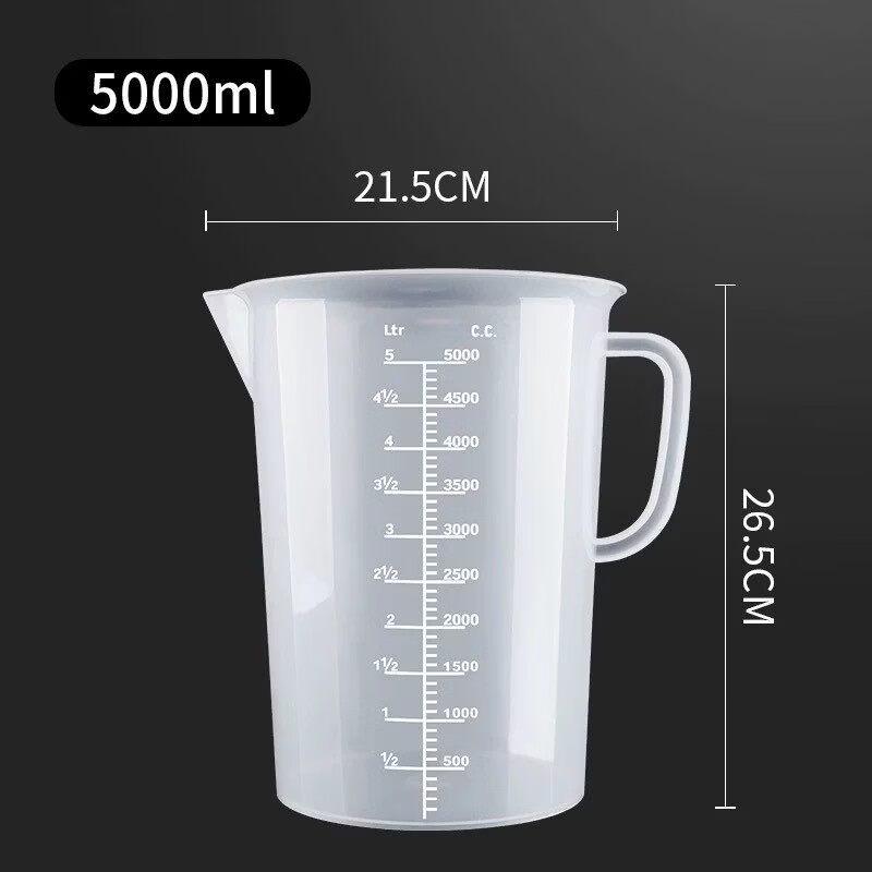 ZISIZ Food Grade Plastic Measuring Cup