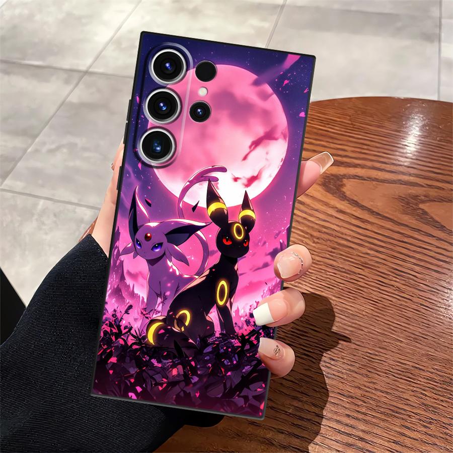 Funda Phone Cover Case for Samsung Galaxy S26 S21 FE S20 S25 Ultra S23 Note 20 Ultra 8 9 10 S10 S9 S24 Plus Hot Anime Pokemon
