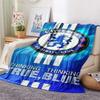 Chelsea FC logo Print FlAannel Blanket, High quality Comfortable for All Seasons, Home Decor, Warmth and Comfort