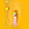 Replacement Cats Toy Game Fishing Poles Self Playing Hanging Toy Training Toy for Stimulating Pet Playing