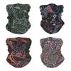 For Women and Head Half Face Paintball Neck Colorful Cashew Nut Flower Cool Colors [SMEHCF] Multi-Purpose Bandanas, 4-Pack, Men, Headbands,