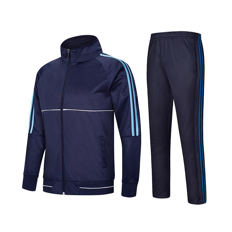 Trendy Autumn & Winter Couple Sportswear Set: Warm, Stylish, and Sporty Jacket with Thin Fleece