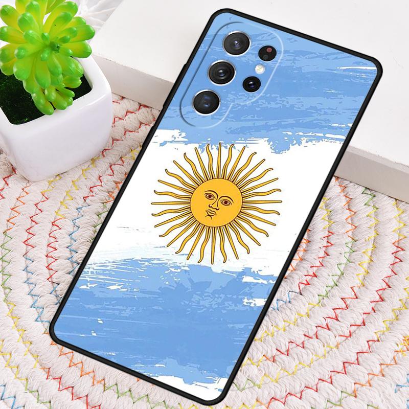 Argentine National Flag Phone Case for Samsung Galaxy note 10 pro S26 Ultra S23 S24 FE S25 S21 S22 PLUS shockproof Cove