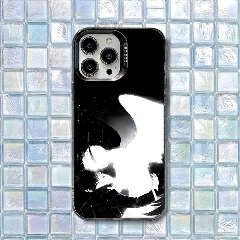 O-Allwissender Leser Sichtpunkt Handyhülle Für iPhone 16,15,14,13,12,11,8,7,Pro,Max,Plus,Mini,XS,SE Stoßfeste Matte Hülle