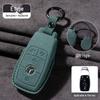 Mercedes-Benz E300L/GLC260/E260L Key Cover with Full Suede and Buckle - Men's Interior Decoration