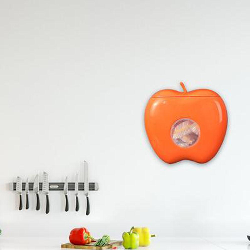 New Wall-mounted Disposable Cling Film Cover Cling Bag Organizer Multifunctional Plastic Wall-mounted Safety Vover Kitchen Storage