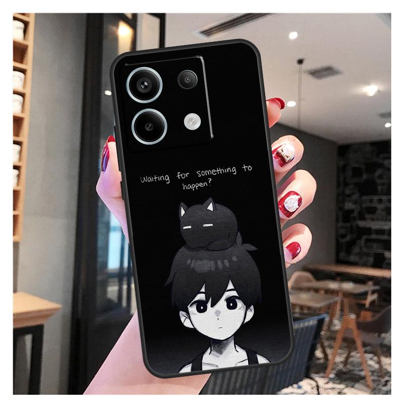 Omori Case For Xiaomi Redmi 12 13 C 9C 10C Redmi Note 13 Pro 9 10 11 12 9S 10S 11S 12S Back Cover