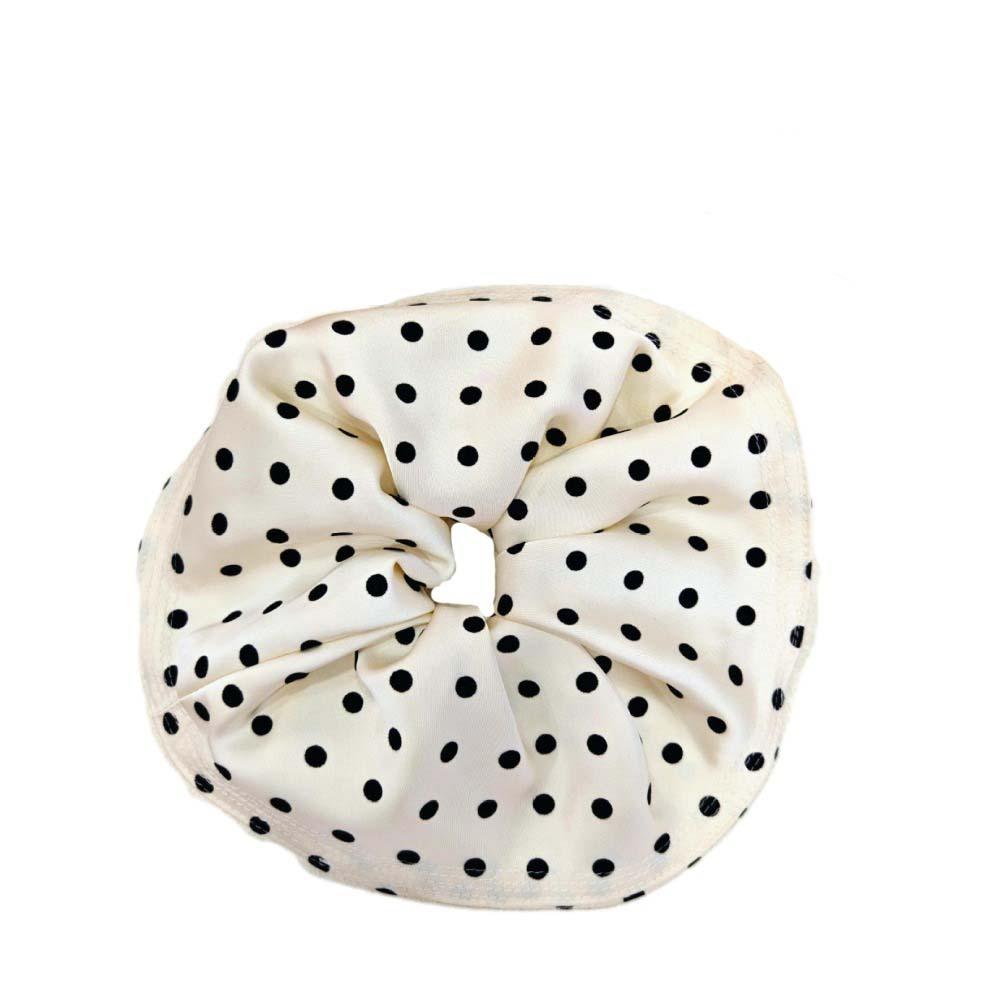 Bow Checkered Hair Clip French Style Oversized Hair Scrunchies Fashion Women Hair Ropes  Girls