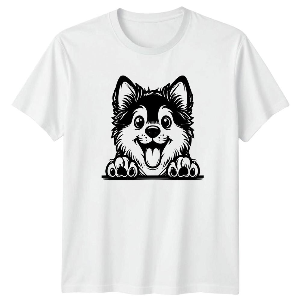 Puppy Dog Head Dogs Animals Unisexs TShirt Unisexs Graphic Tee S
