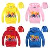 Moletom com Capuz Articulado Poppy do Filme Trolls da Dreamworks Para Crianças Roupas de Algodão Macias e Estilosas