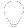 Gucci Staffa Chain Buckle Design 925 Silver Necklace Unisex necklace 840987J84000818