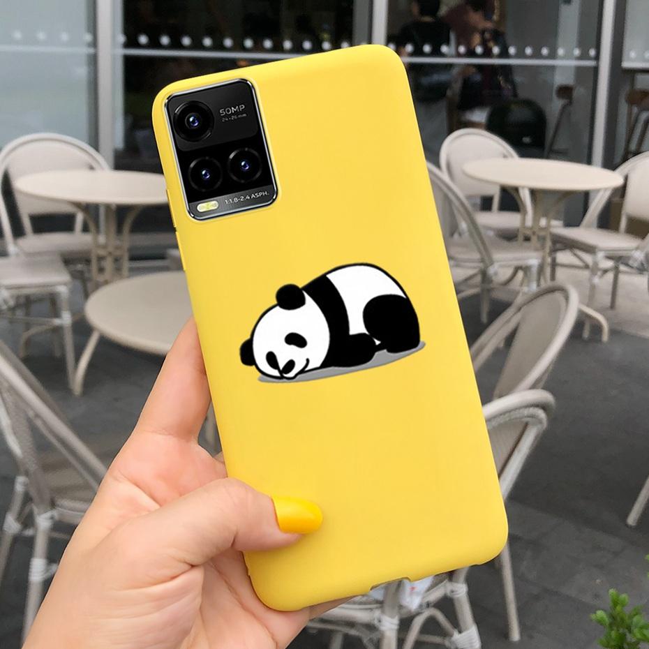 Schöne Silikonhülle Für Vivo Y33s Hülle Handyhülle Vivo Y21 2021 Y21s TPU Stoßfänger Auf Vivo Y33S 4G Y33 S Y21 Y 21S Hülle Fundas