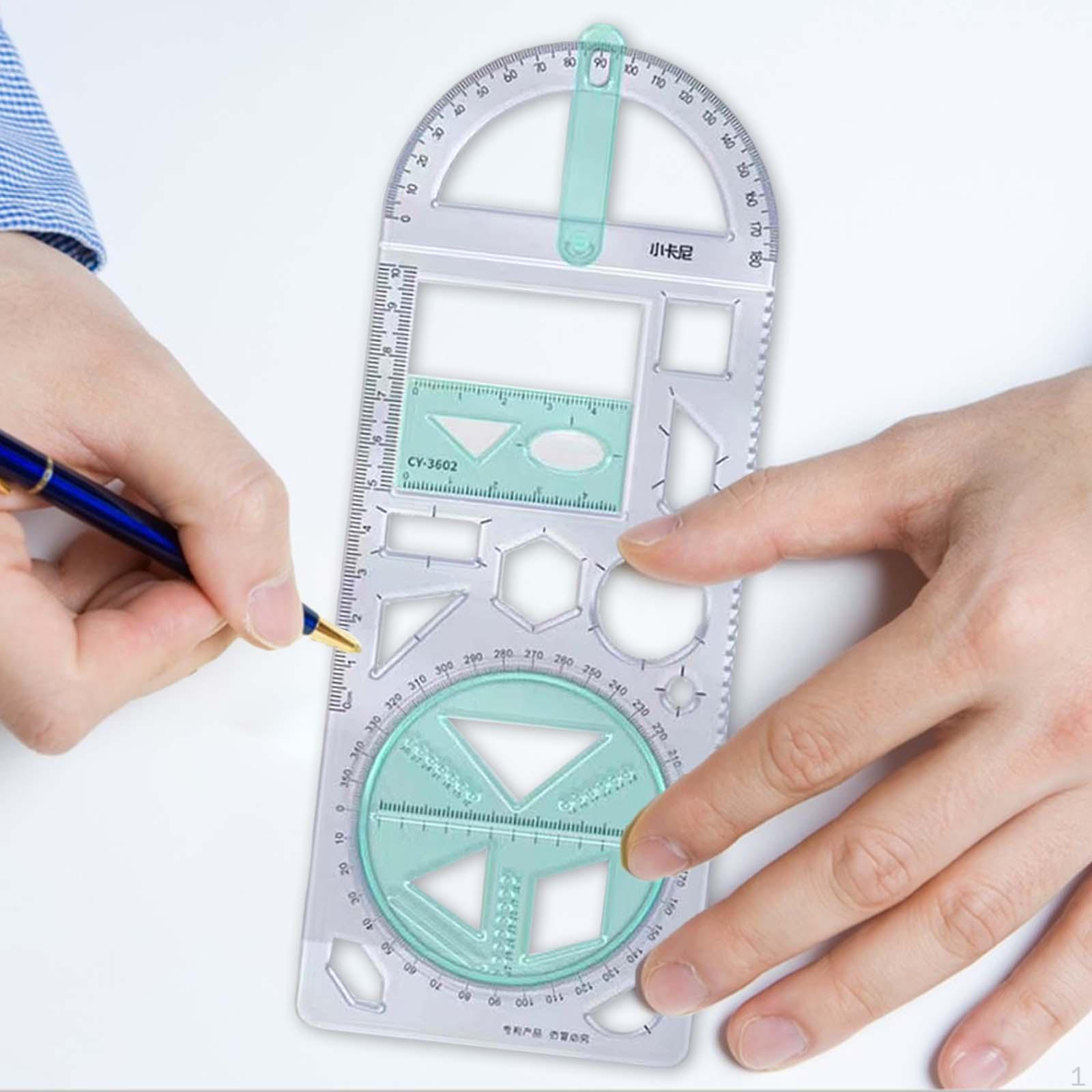 

Набор инструментов для творческого геометрического рисования для офиса и художественных проектов style B