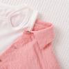 Autumn Girls' Outfit Trendy Style Toddler Fake Two-Piece Off-Shoulder Top Denim Flared Pants