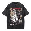 Anime Chainsaw Man T-Shirt Grafik-T-Shirt Vintage-Stil Baumwolle