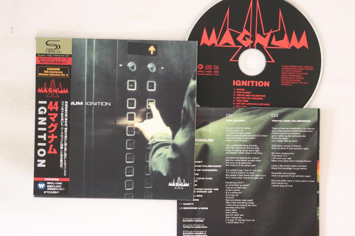 

CD 44MAGNUM - Ignition WPCL11045 Warner Music Ja 2012 Japan Obi Metal Used