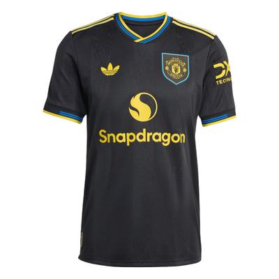 Originals Manchester United 25/26 Third Authentic Player Version Slim Fit Simple Letter Short Sleeve Football Shirt Men Tops JI7419