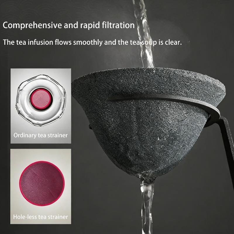 Ceramic Tea Strainer, Multifunctional Coffee Filter Cup, Microporous, Reusable, Ceramic Filter for Brewing Tea and Coffee