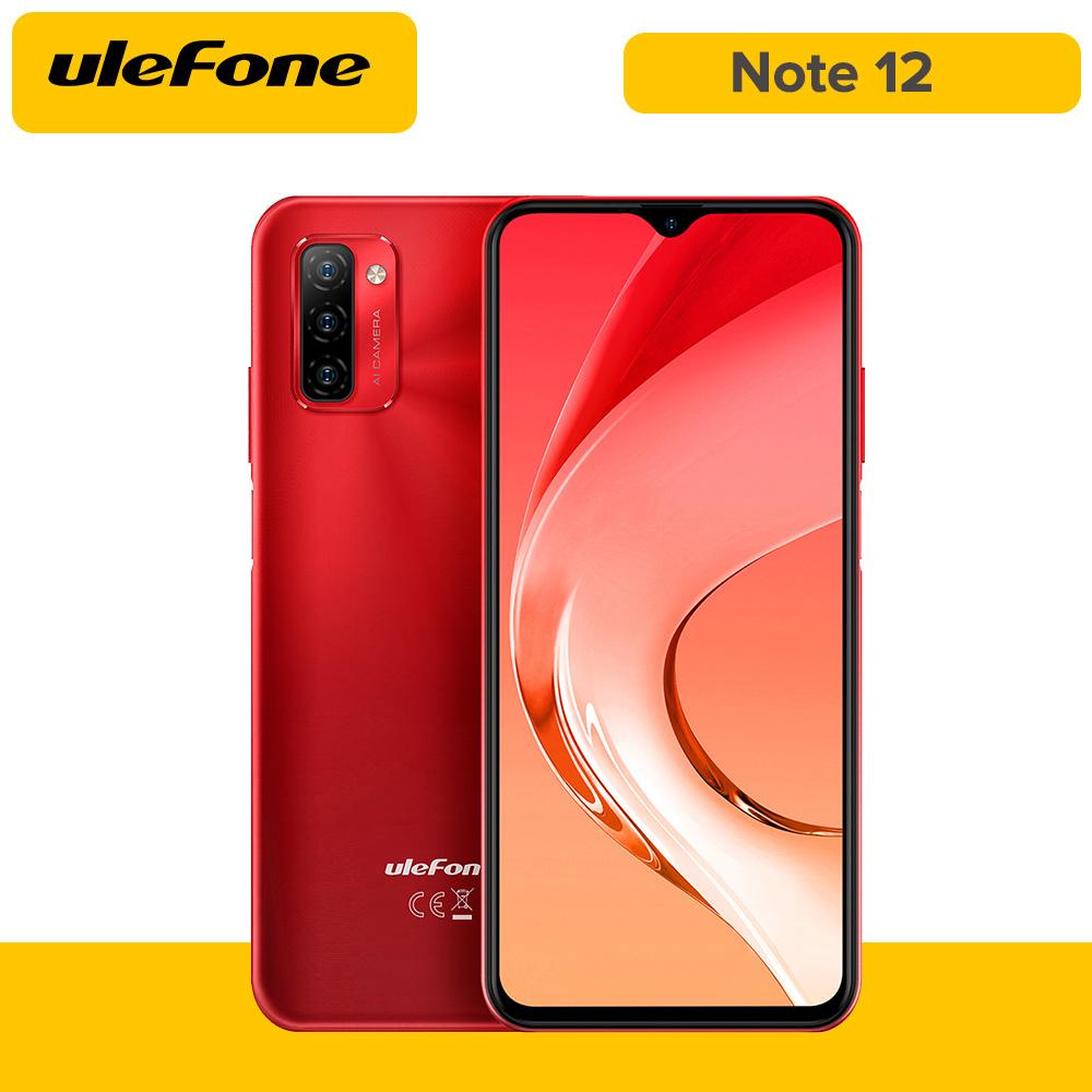 

Смартфон Ulefone Note 12, 7700 мАч, 4 ГБ + 128 ГБ, сотовый телефон 6,82 дюйма, 13-мегапиксельная камера, четырехъядерный процессор, Android 11, сотовый телефон, GPS, слот для 3 карт