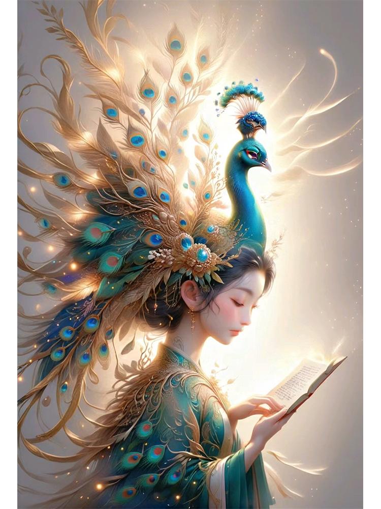 DiY 5D Diamond Painting Magic Book Cross Embroidery Set Dream Scenery Animal Diamond Embroidery Fairy Home Decoration Gift