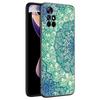 Mandala Chakra Yoga Telefon Fall Für Xiaomi Redmi Hinweis 7 8 9 10 Lite 11 11E 11T 12 Pro 11S 4G 10T 5G 8T 9S 10S TPU Schwarz Abdeckung