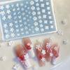 3D Fruit Silicone Nail Mold Sweet Flower Petals Fairy Nails Templates Diy Nail Art Decor Manicure Template For Nail Charms