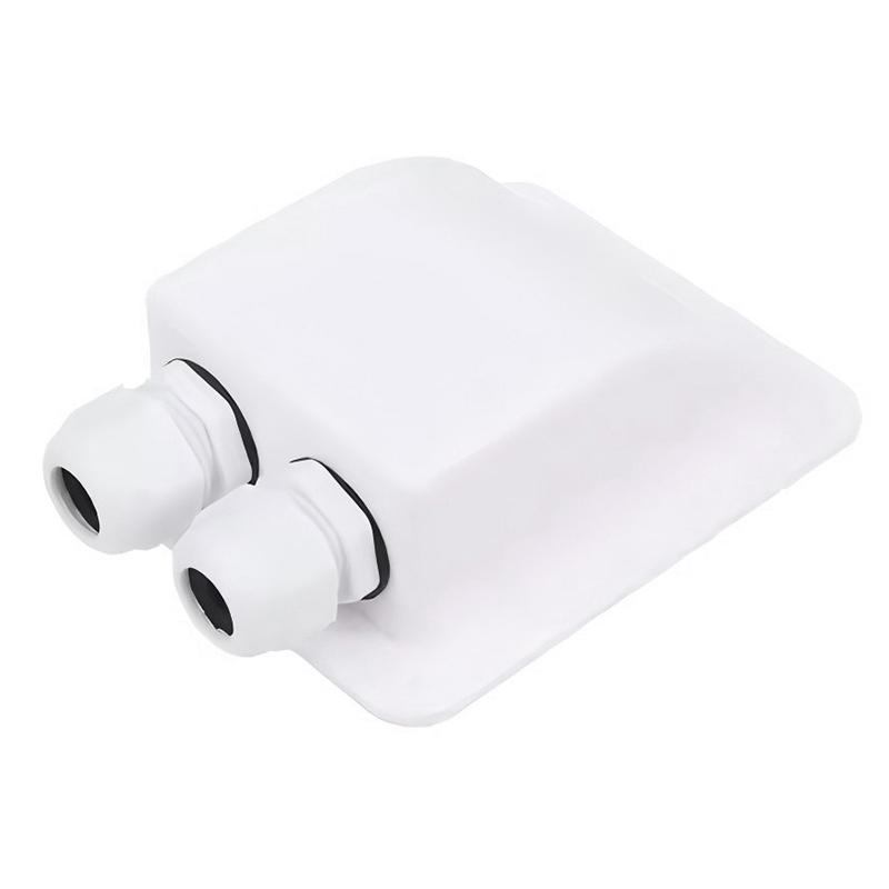Dubbele Kabelinvoerklemdoos Zonnepaneel Dak Kabelinvoerklemdoos Kabel Camper Gat Camper Jacht Auto Accessoires