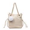 Small bag women's new soft shoulder bag fashionable drawstring chain oblique span bag casual retro mobile phone bag