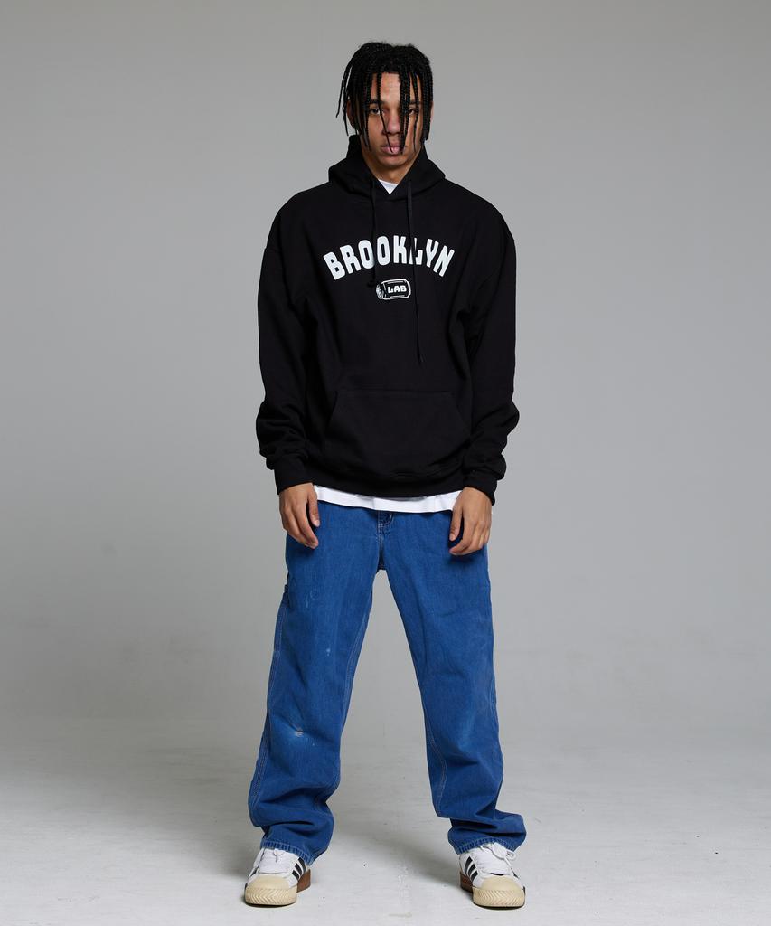 Brooklyn Natural Fit Hoodie Black