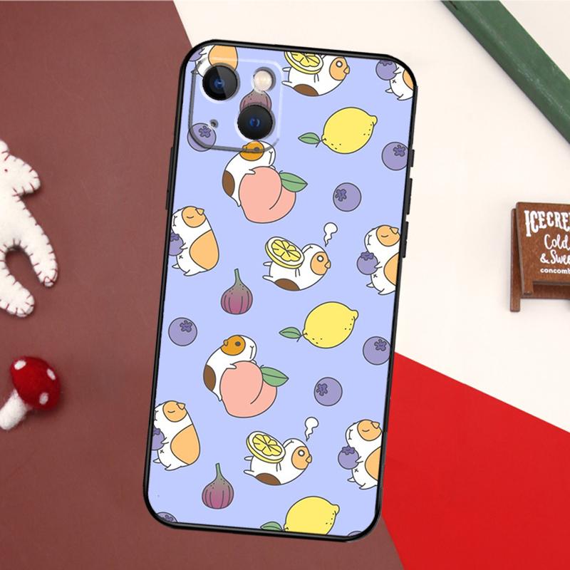 Guinea Pig Case For iPhone 14 Pro Max 16 15 11 12 13 17 Pro Max Mini 15 16 Plus 16e 17 Air Back Cover