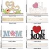 Mother'S Day Wooden Centerpieces,Mother'S Day Wooden Table Signs Mom Centerpiece Table Decorations,Rustic Wood Mom Signs