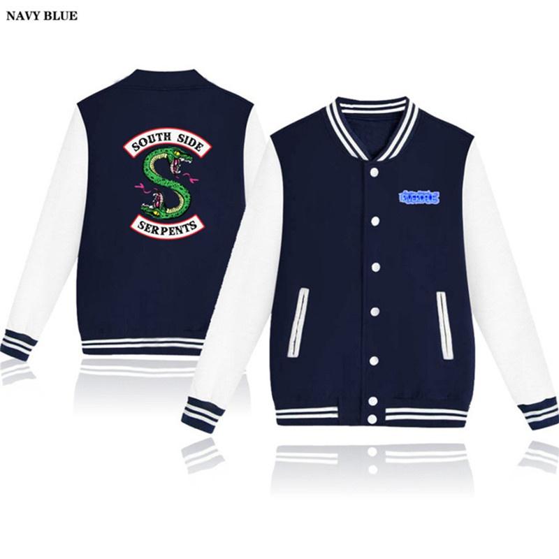 Fashion Unisex Casual Riverdale Graphic Printed Cardigan Sweatshirt Men's Outdoor Sport Rocky Hoodie Jacket