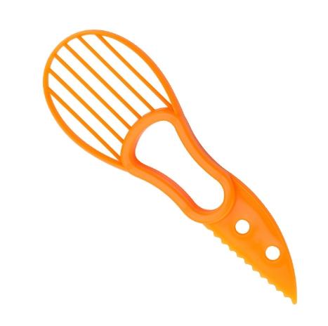 1PC 3 in 1 Avocado Slicer Shea Corer Butter Fruit Peeler Cutter Pulp Separator Plastic Knife Kitchen Vegetable Tools