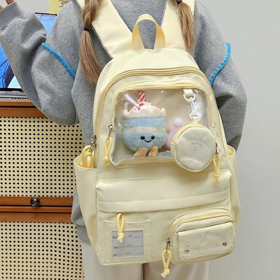 Mochila escolar de gran capacidad para mujer, mochila para escuela secundaria, mochila para escuela secundaria