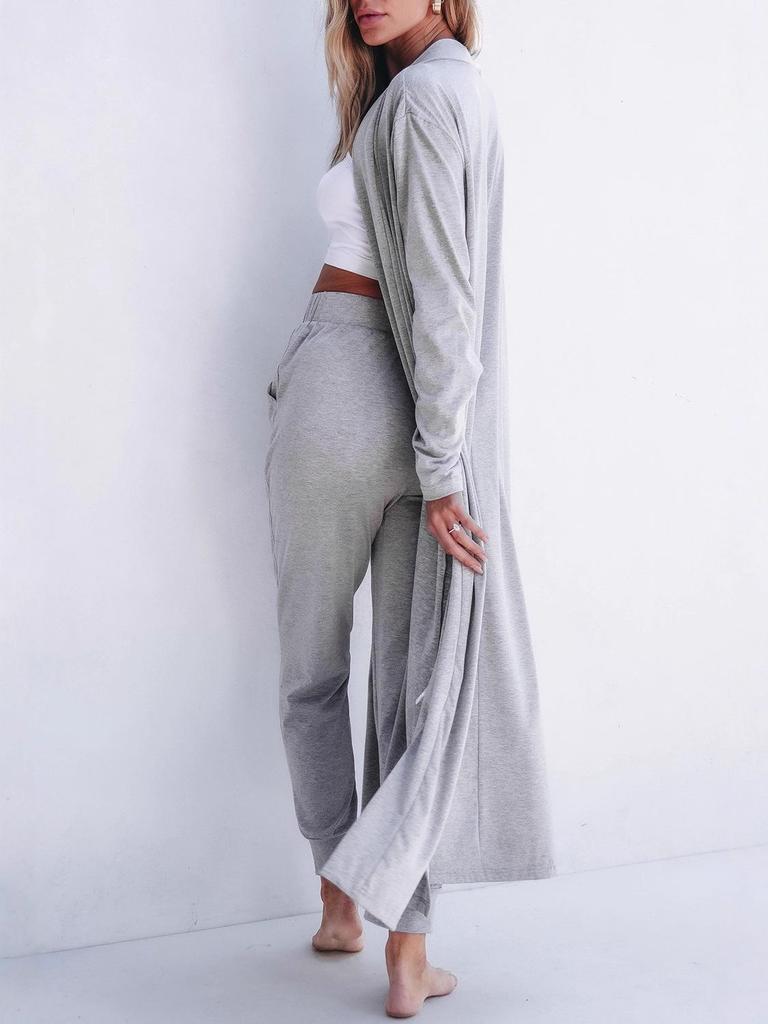 Autumn Womens' Casual Long Sleeve Two-Piece Suit - Cozy European Style