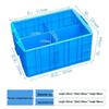 YISHUXIANG Plastic Divided Storage Box & Parts Organizer