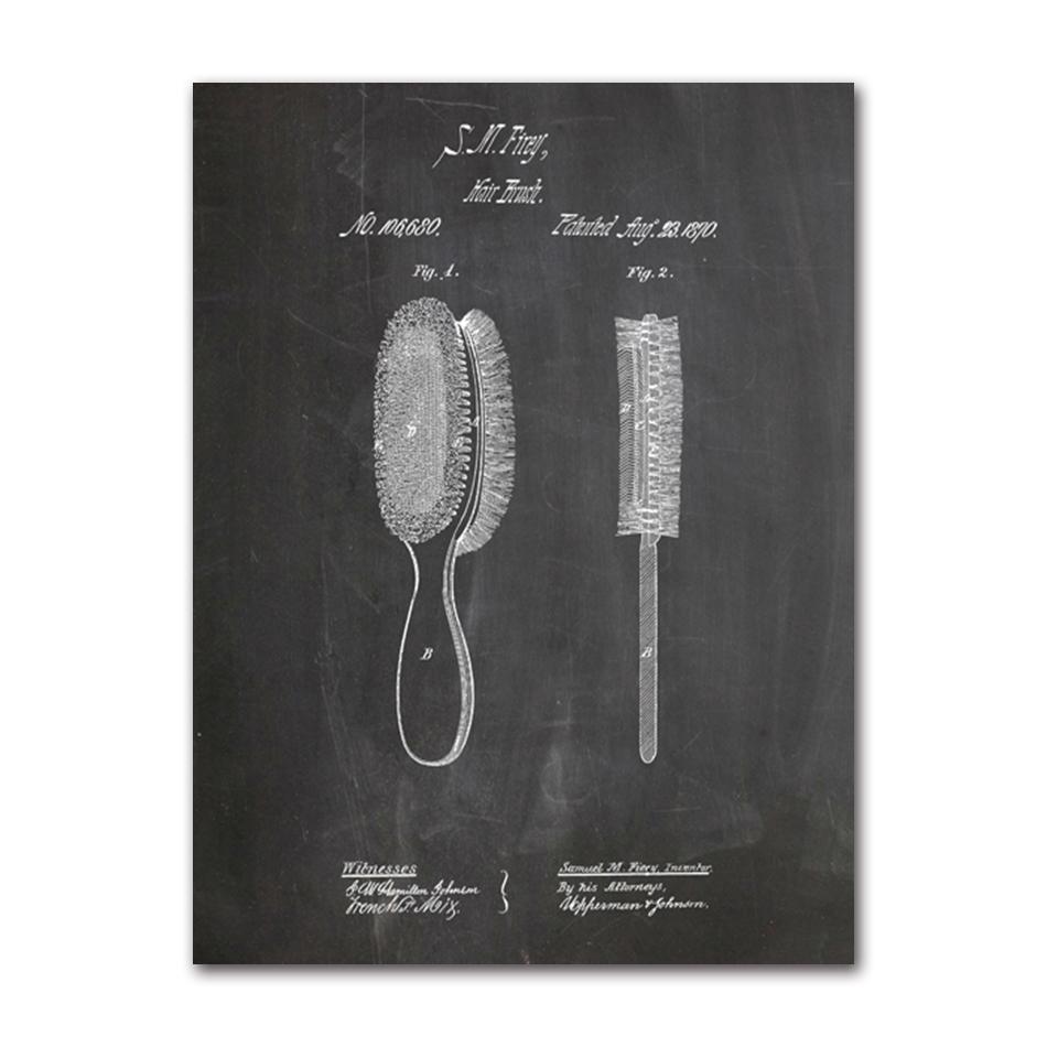Toilet Paper Patent Vintage Poster, Bathroom Wall Art Prints, Toilet Paper Roll, Canvas Painting Blueprint, Toilet Sign