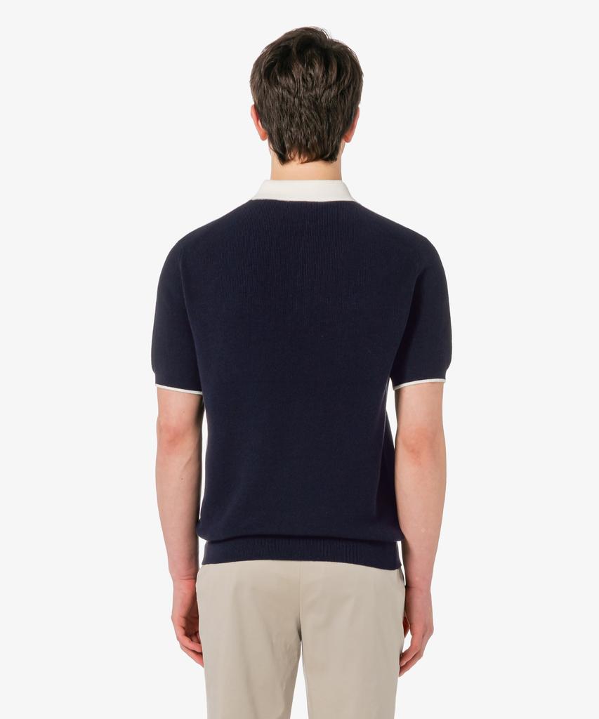 LACOSTE Men'S Rib Collar Spun Yarn Short Sleeve Sweater Polo Shirt Ph943E-56G 166