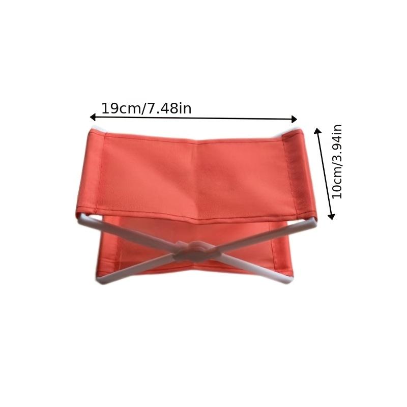1Pc Folding Beach Pillow, Portable Outdoor Headrest, Camping Folding Cushion, Beach Leisure Pillow, Compact And Portable, Does Not Take Up Space