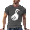 Chukar Partridge Portrait Dark Background Tshirt Plus Size Summer Short Sleeve Tshirt