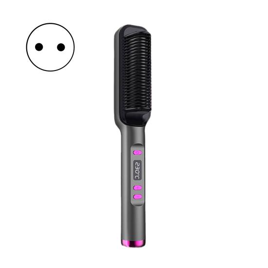 

Беспроводной выпрямитель для волос, портативный мини-выпрямитель для волос, перезаряжаемый, быстро нагревающийся выпрямитель для волос, расческа для путешествий и домашнего использования EU