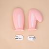 1 Paar/Set Niedliche Hasenohren Motorradhelm Wasserdicht Motocross Vollgesichts Off-Road Helm Zubehör Aufkleber Auto Styling