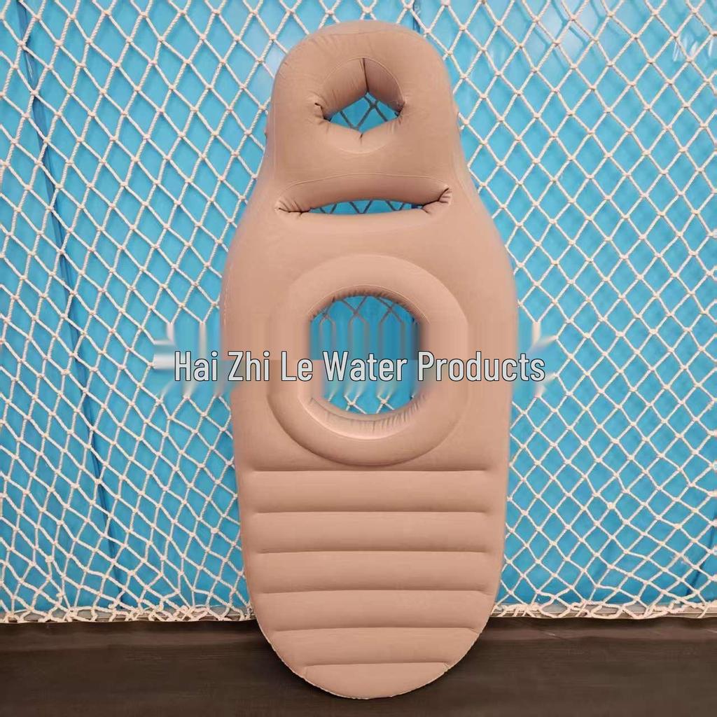 Thickened Flocking Inflatable Pregnancy Bed and Pillow Pad for Comfort