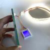 Specchio da toeletta con touch screen e interruttore di regolazione per bagno o toilette