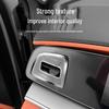Stainless Steel Dust Cover for BYD Sea Lion 07EV Console Air Vent